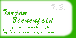 tarjan bienenfeld business card